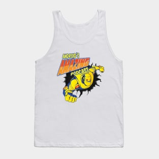 Podcast Logo w/ Text Tank Top